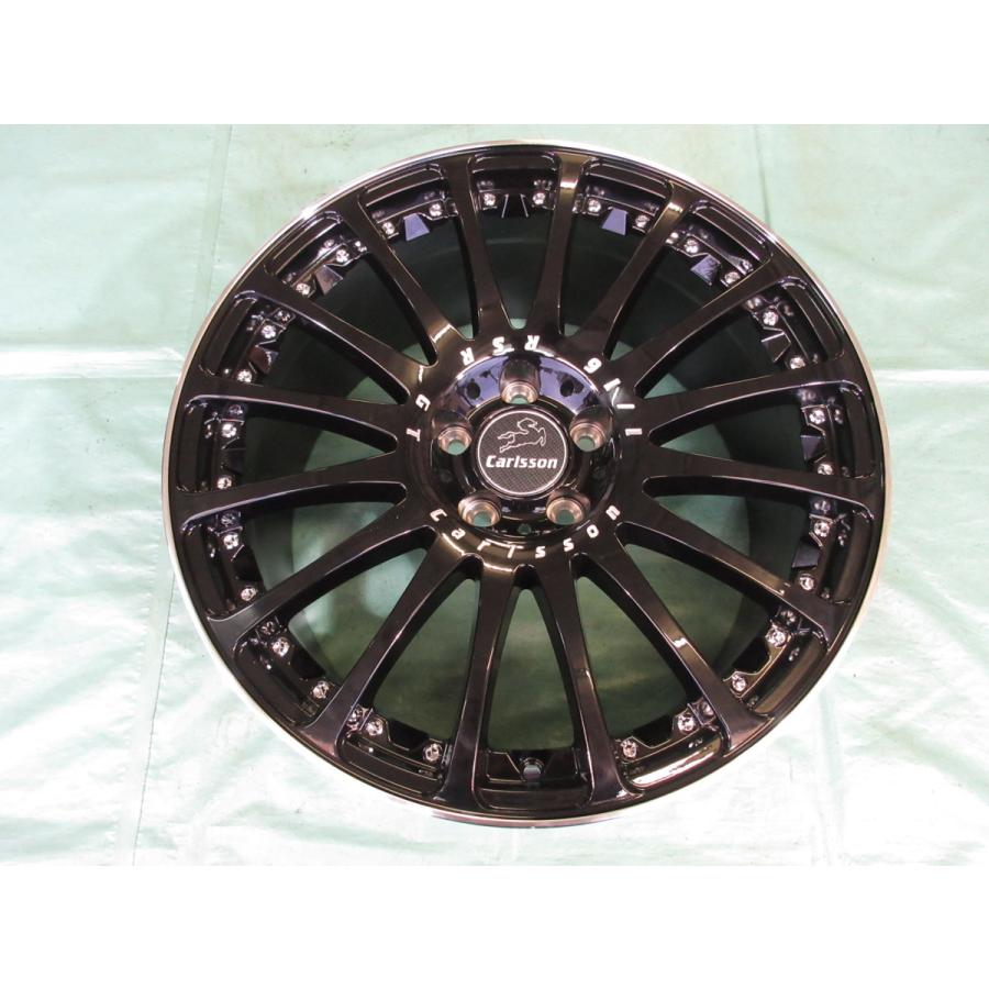 P ZERO 新品 Carlsson(カールソン)1/16RSR GT BK & ピレリ PZ4/PZERO