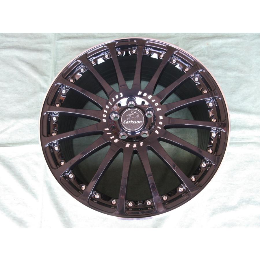 新品 Carlsson (カールソン)1/16RSF GT BK(5H/114.3)&コンチネンタル