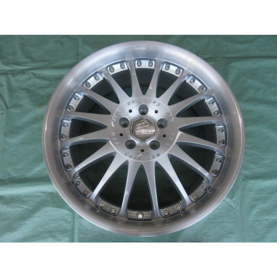 新品 carlsson 1/16RSL シルバーブラッシュド(5H/114.3)\u0026ピレリ PZERO PZ4 255/35-20 265/30-20 レクサス・RC、RCF 4本_1