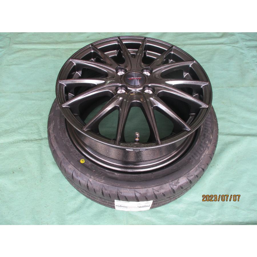 POTENZA 新品 WEDS VELVA SPORTII&ブリヂストン RE004 165/55-15 NV100 