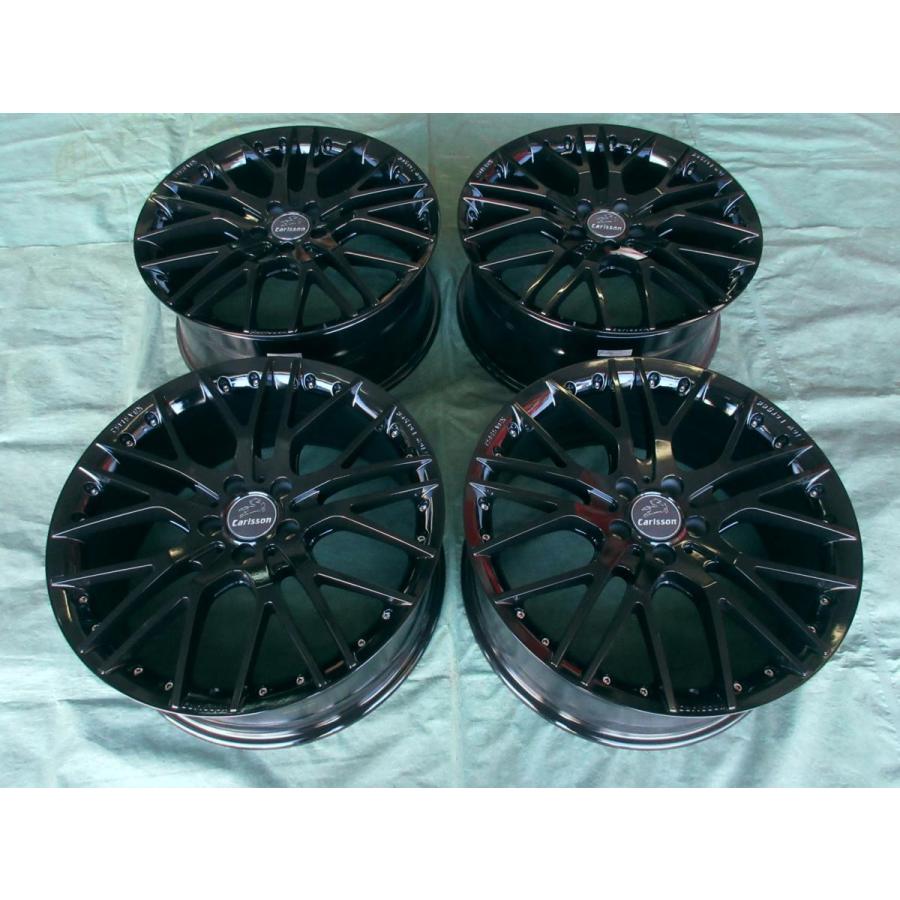 新品 Carlsson(カールソン)1/10XRSF (5H/112) BK 19インチ ホイール