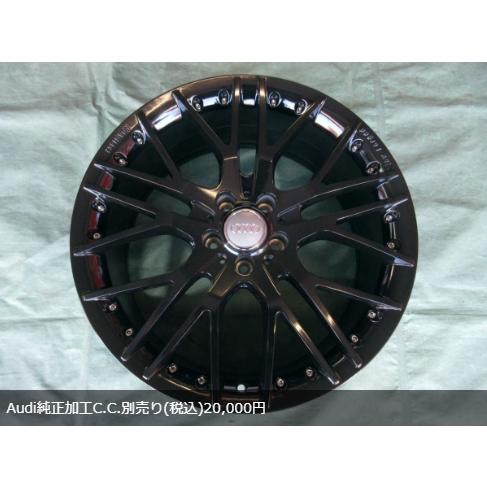 新品 Carlsson(カールソン)1/10XRSF (5H/112) BK 19インチ ホイール