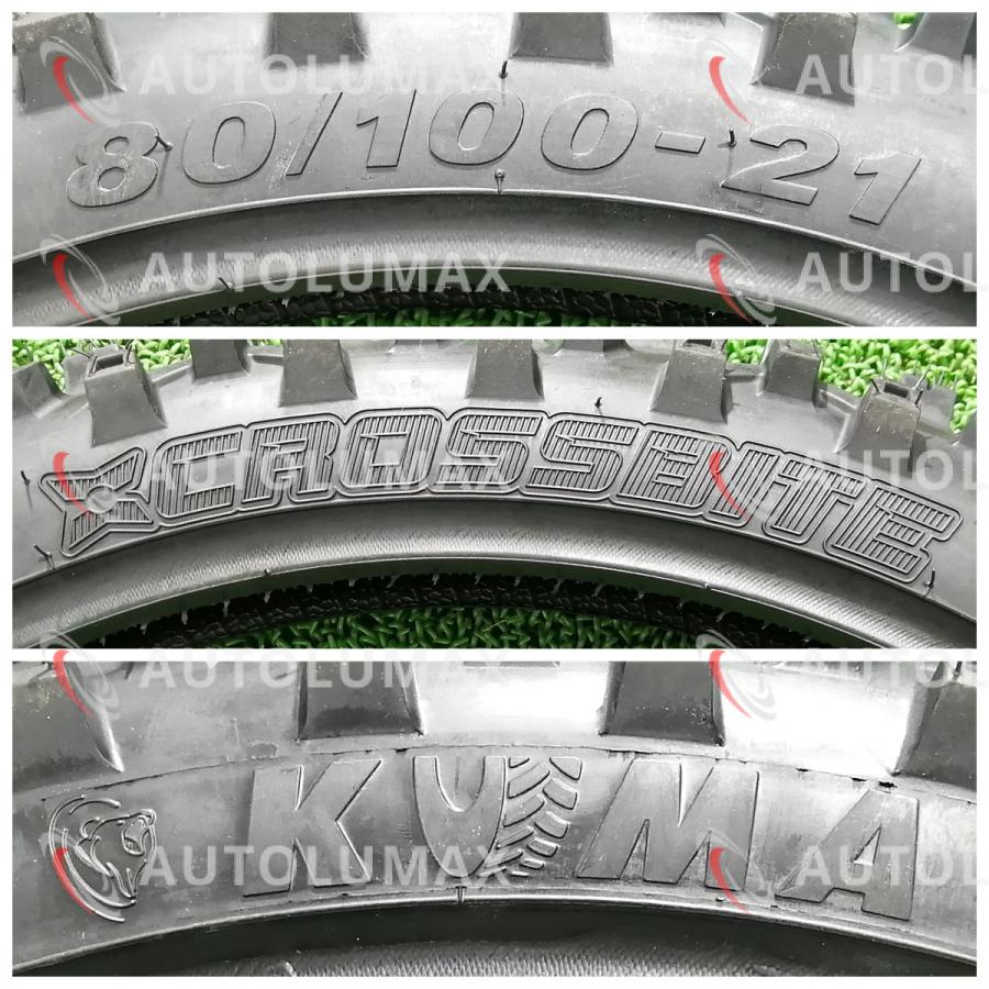KUMA CROSS BITE 前後セット 80/100-21 51M 110/100-18 64M 新品