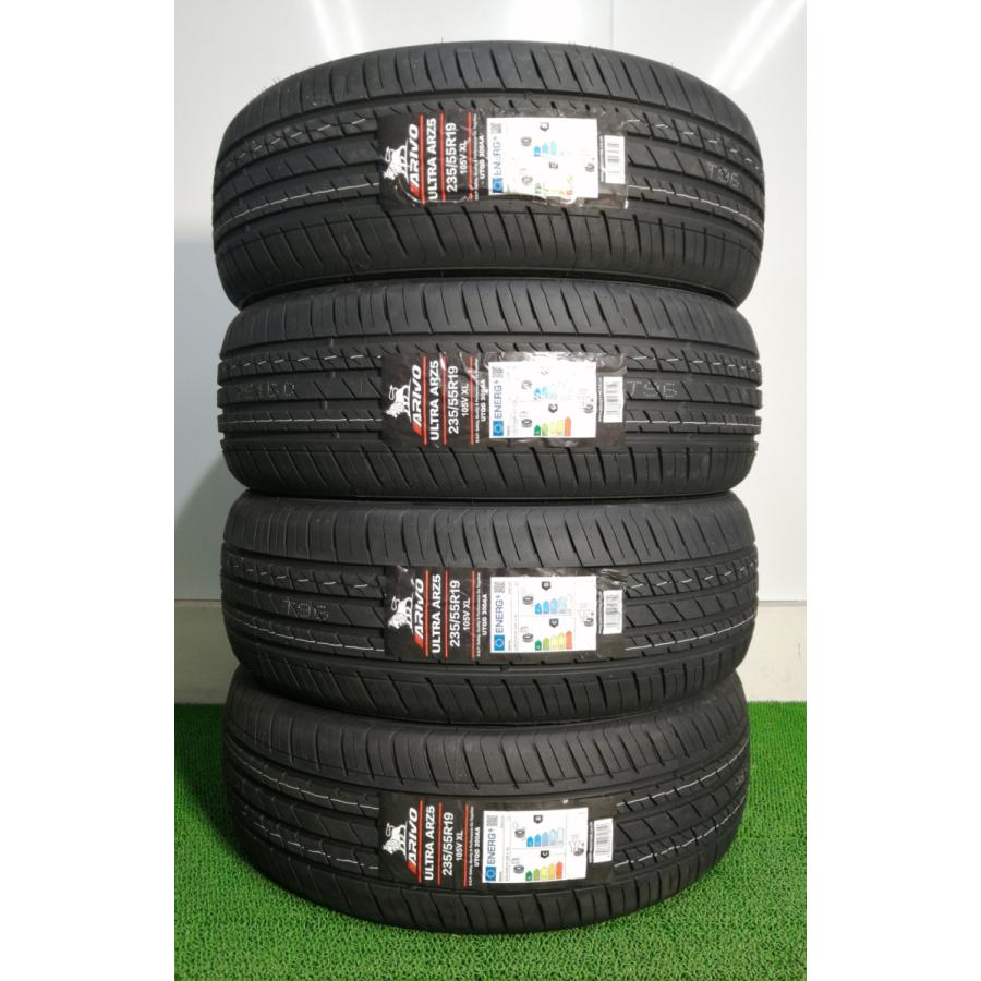 235/55R19 105V XL ARIVO ARZ5 新品 サマータイヤ 4本セット 2024年製 
