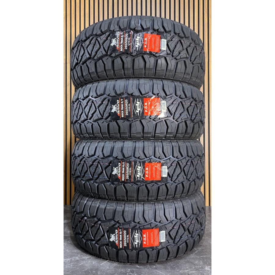 265/50R20 111Q XL ARIVO ROCKTRAK R/T 新品 サマータイヤ 4本セット