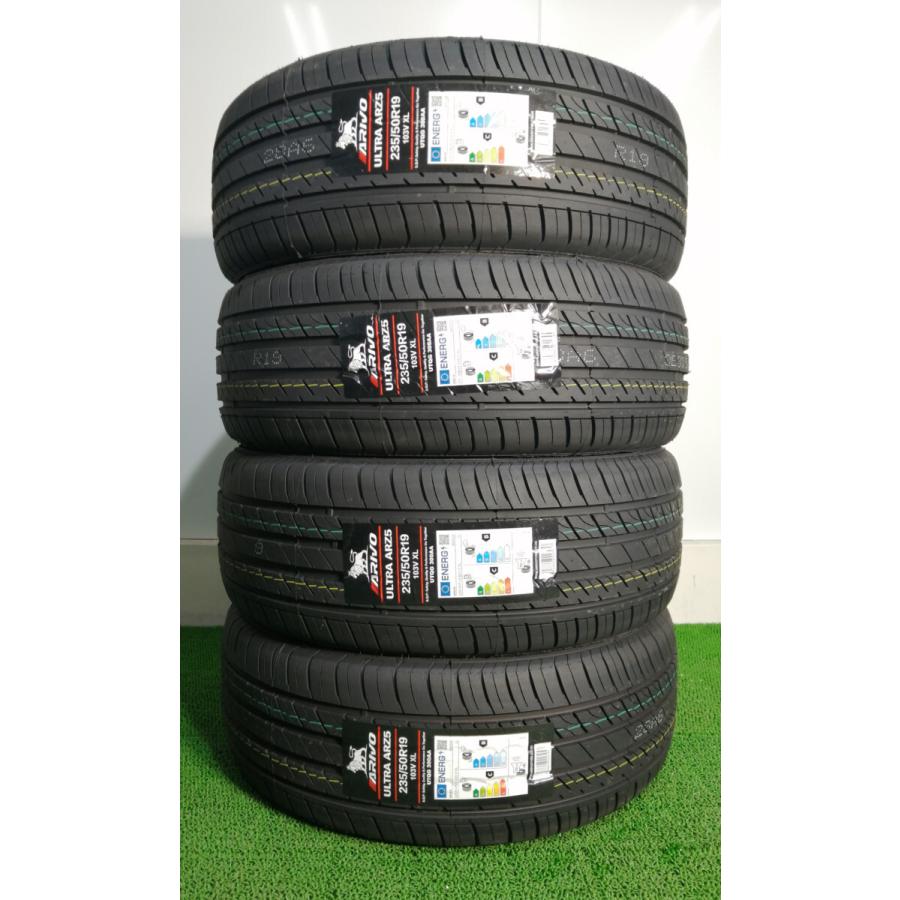 235/50R19 103V XL ARIVO ARZ5 新品 サマータイヤ 4本セット 2025年製 