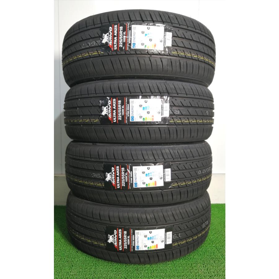 225/55R18 102W XL ARIVO ARZ5 新品 サマータイヤ 4本セット 2026年製 