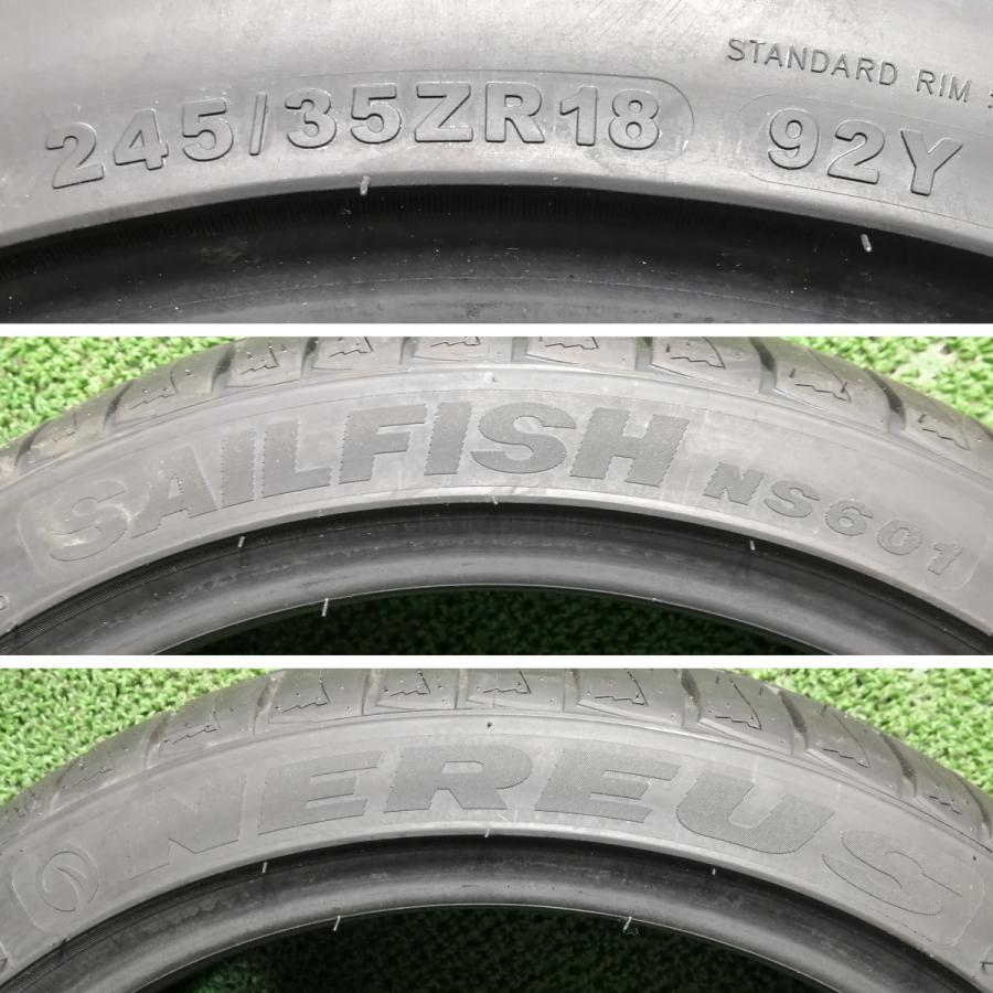 245/35R18 92Y XL Nereus SAILFISH NS601 新品 サマータイヤ 2本セット 2025年製 ※本州送料無料 ...