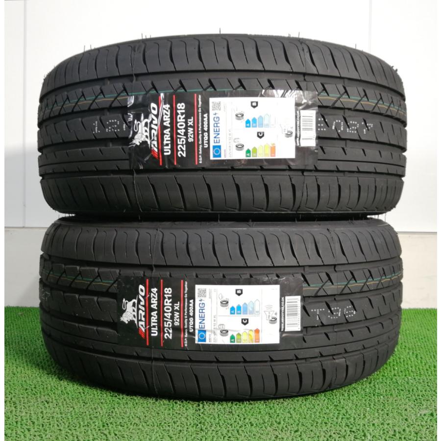 225/40R18 92W XL ARIVO ARZ4 新品 サマータイヤ 2本セット 2025年製 ※本州送料無料 225/40/18 ...