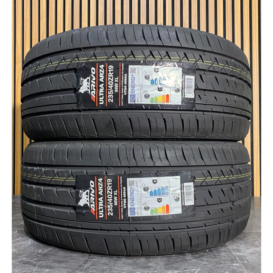 235/40R19 96W XL ARIVO ARZ4 新品 サマータイヤ 2本セット ※本州送料 