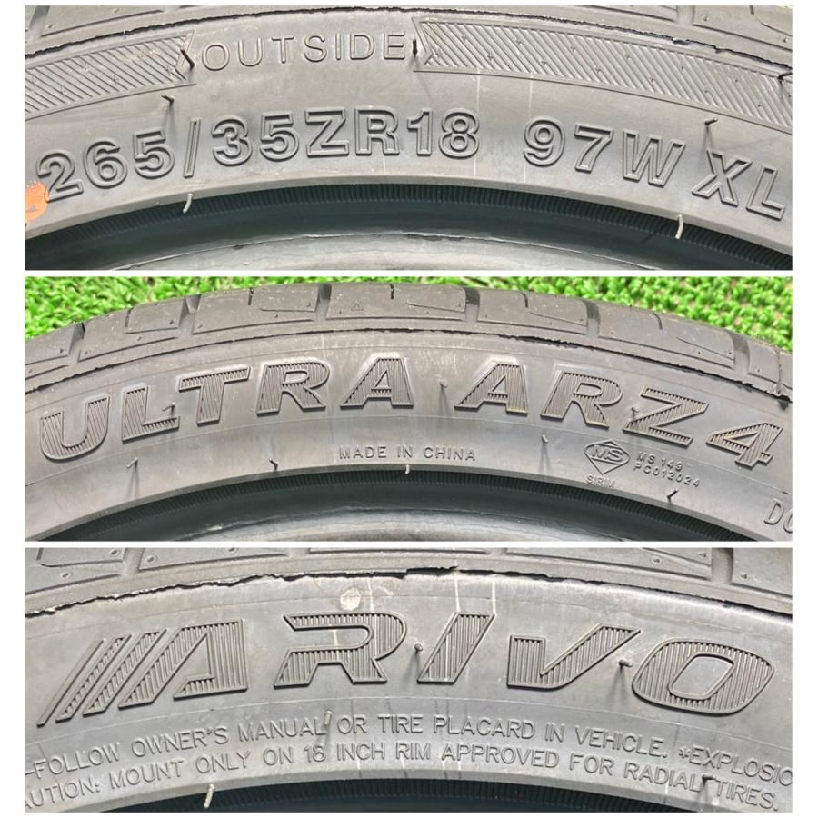 265/35R18 97W XL ARIVO ARZ4 新品 サマータイヤ 2本セット 2025年製 