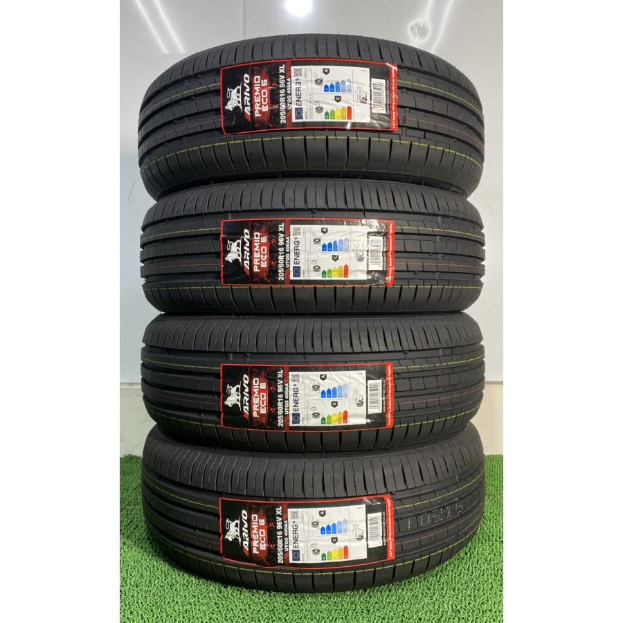 205/60R16 96V XL ARIVO PREMIO ECO6 新品 サマータイヤ 4本セット