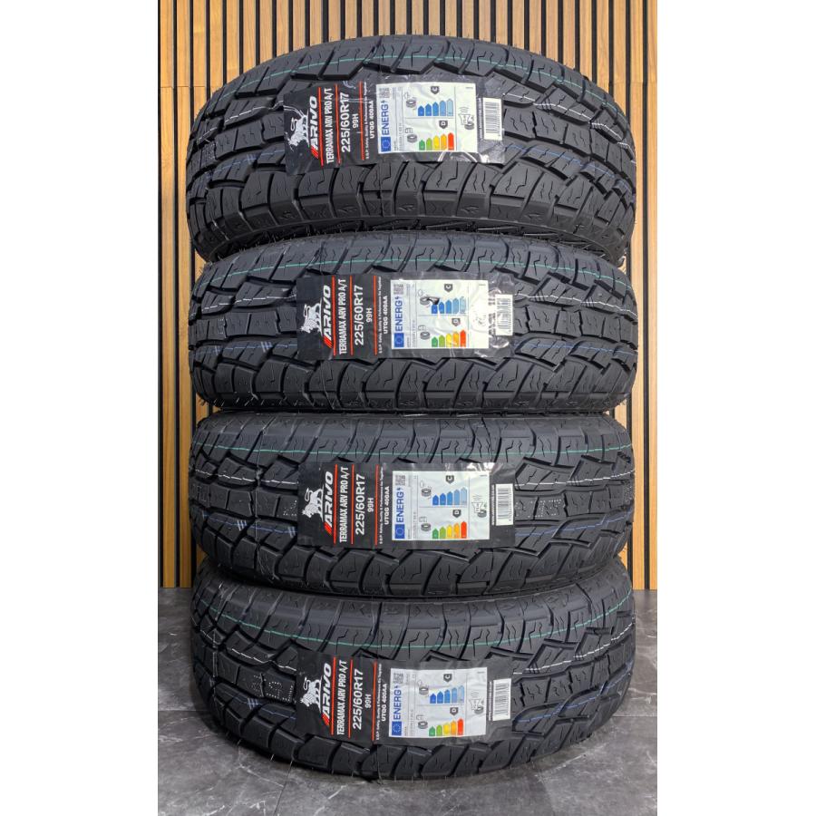 225/60R17 99H ARIVO TERRAMAX A/T 新品 サマータイヤ 4本セット 2026