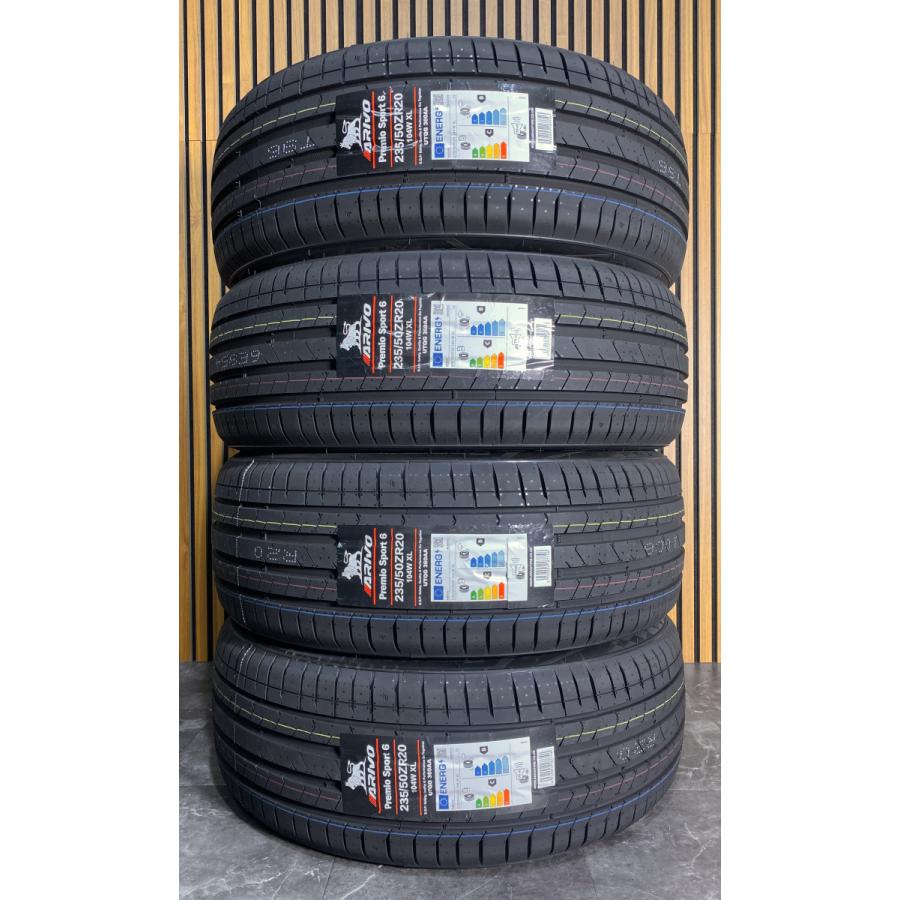 235/50R20 104W XL ARIVO PREMIO SPORT6 新品 サマータイヤ 4本セット