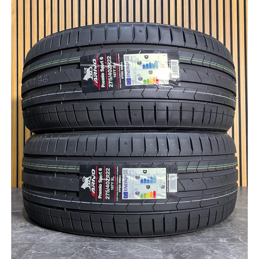 275/40R22 107Y XL ARIVO PREMIO SPORT6 新品 サマータイヤ 2本セット