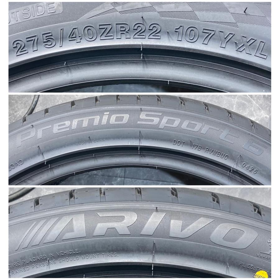 275/40R22 107Y XL ARIVO PREMIO SPORT6 新品 サマータイヤ 2本セット