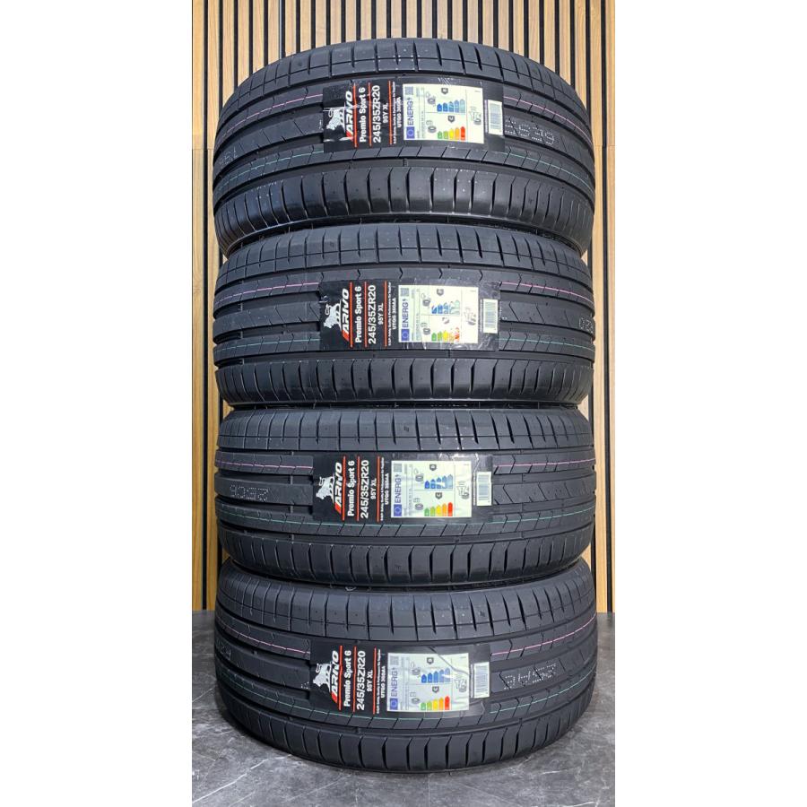 245/35R20 95Y XL ARIVO PREMIO SPORT6 新品 サマータイヤ 4本セット