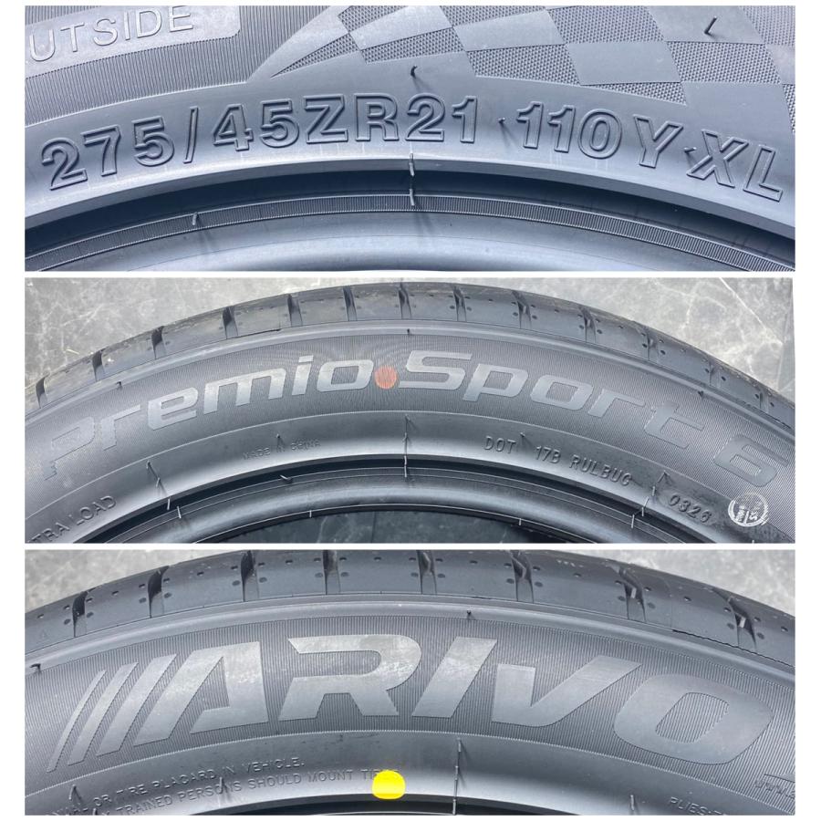 275/45R21 110Y XL ARIVO PREMIO SPORT6 新品 サマータイヤ 2本セット