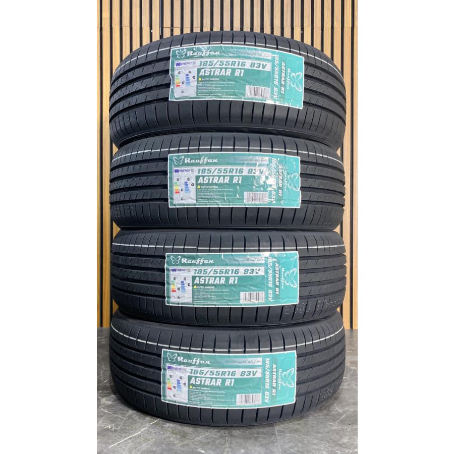 185/55R16 83V Rauffan ASTRAR R1 新品 サマータイヤ 4本セット 2026年