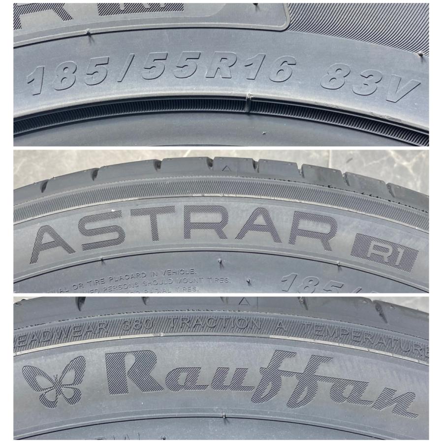 185/55R16 83V Rauffan ASTRAR R1 新品 サマータイヤ 4本セット 2026年