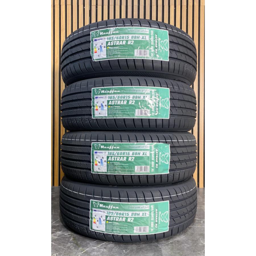 185/60R15 88H XL Rauffan ASTRAR R2 新品 サマータイヤ 4本セット