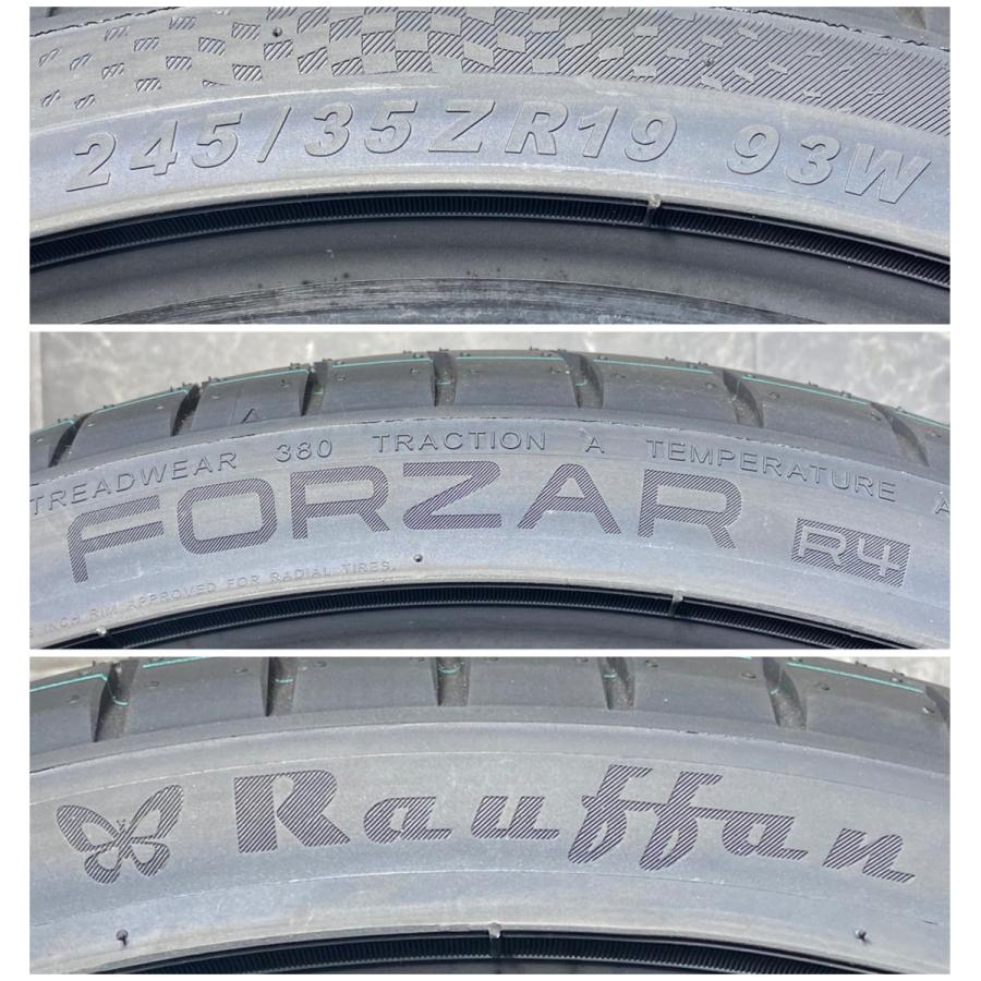 245/35R19 93W Rauffan FORZAR R4 新品 サマータイヤ 2本セット 2026年