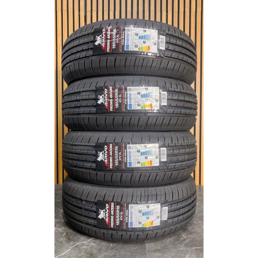 185/55R16 87V XL ARIVO PREMIO ARZERO 新品 サマータイヤ 4本セット