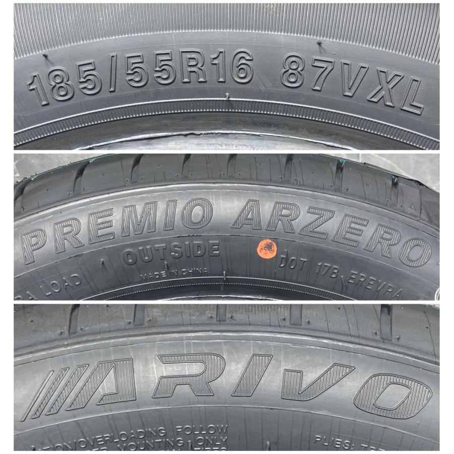 185/55R16 87V XL ARIVO PREMIO ARZERO 新品 サマータイヤ 4本セット