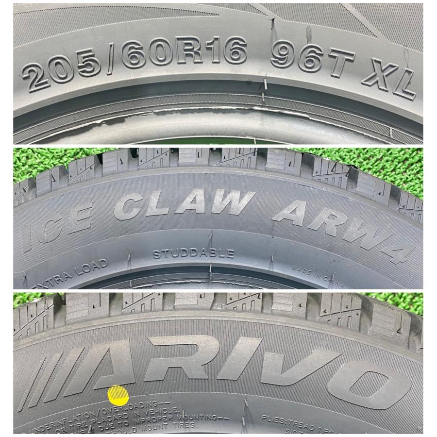 205/60R16 96T XL ARIVO ARW4 新品 スパイクタイヤ 4本セット 2025年製