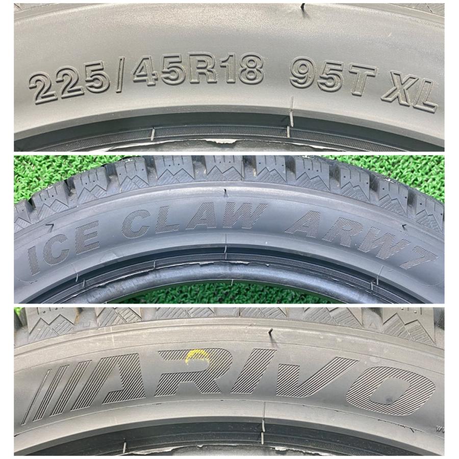 225/45R18 95T XL ARIVO ARW7 新品 スパイクタイヤ 4本セット 2025年製
