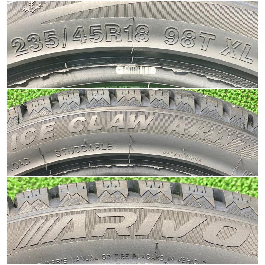 235/45R18 98T XL ARIVO ARW7 新品 スパイクタイヤ 4本セット 2025年製 