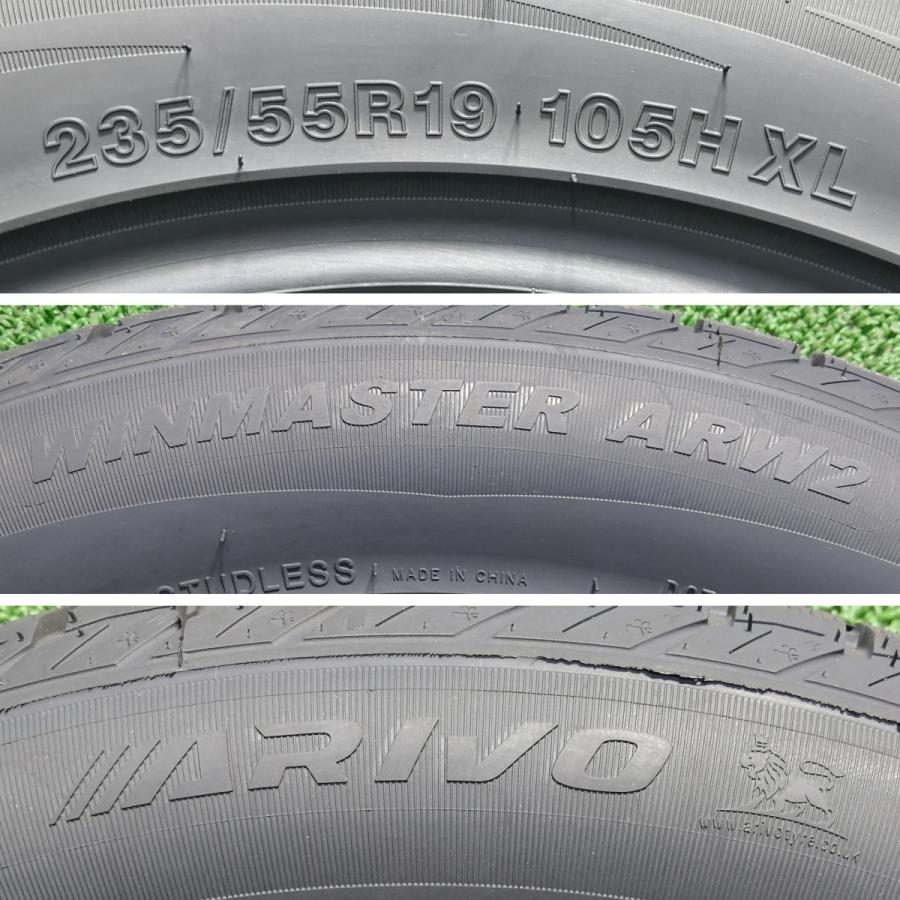 235/55R19 105H XL ARIVO ARW2 新品 スタッドレスタイヤ 4本セット 2024年製 ※本州送料無料 235/55/19 冬タイヤ_2