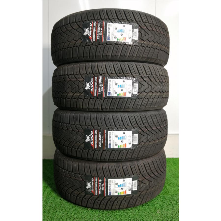 235/45R19 99V XL ARIVO ARW3 新品 スタッドレスタイヤ 4本セット 2025年製 ※本州送料無料 235/45/19 ...