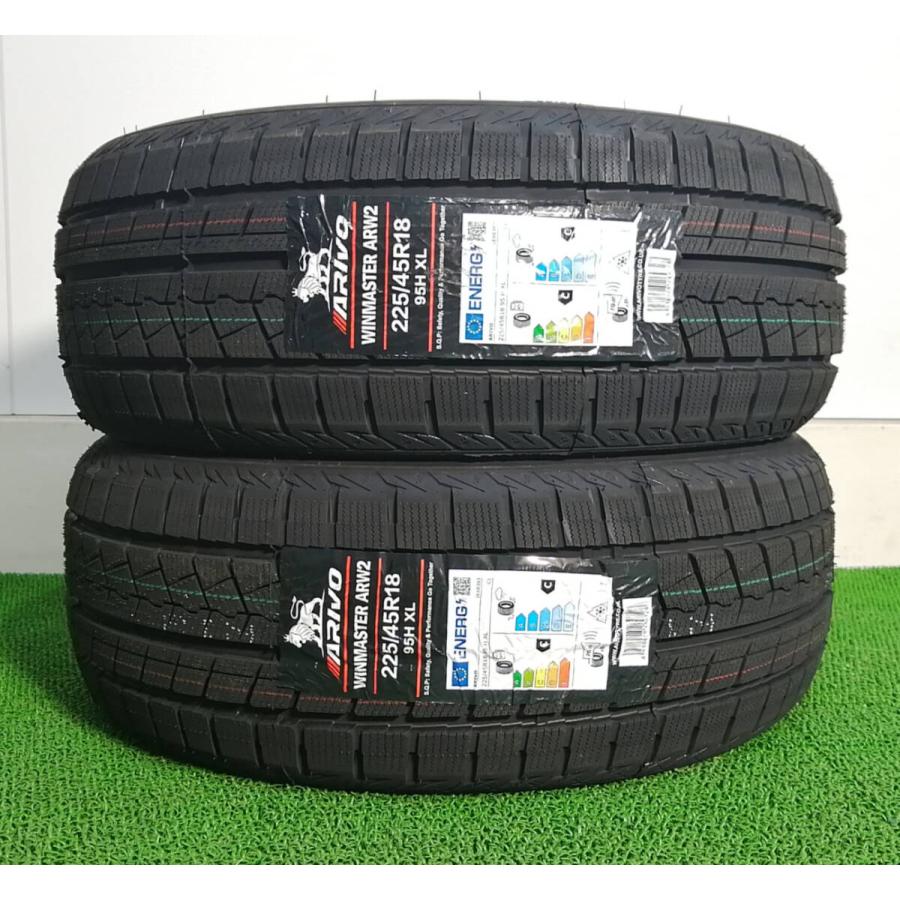 225/45R18 95H XL ARIVO ARW2 新品 スタッドレスタイヤ 2本セット 2025年製 ※本州送料無料 225/45/18 ...
