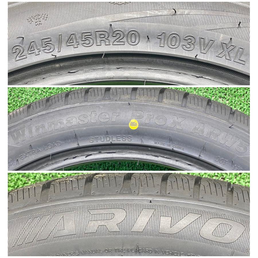 フロント 245/45R20 103V XL リア 275/40R20 106H ARIVO ARW5 新品 