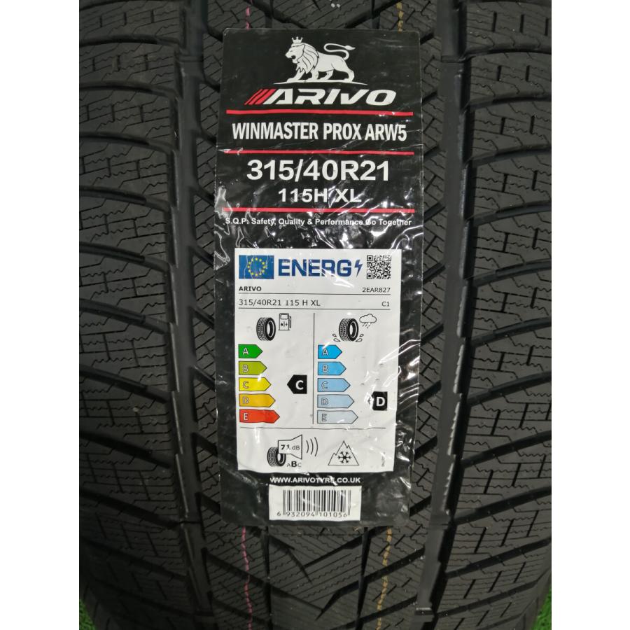 315/40R21 115H XL ARIVO ARW5 新品 スタッドレスタイヤ 2本セット 