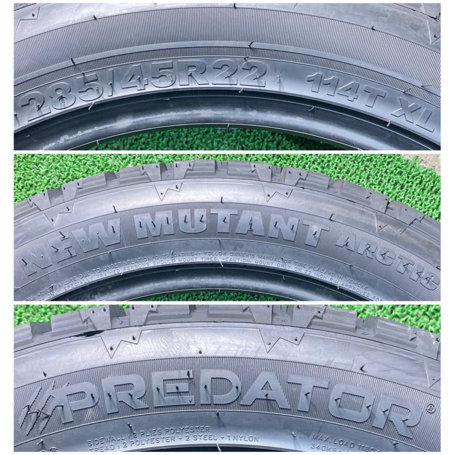 285/45R22 114T XL PREDATOR 新品 スタッドレスタイヤ 4本セット 2025 