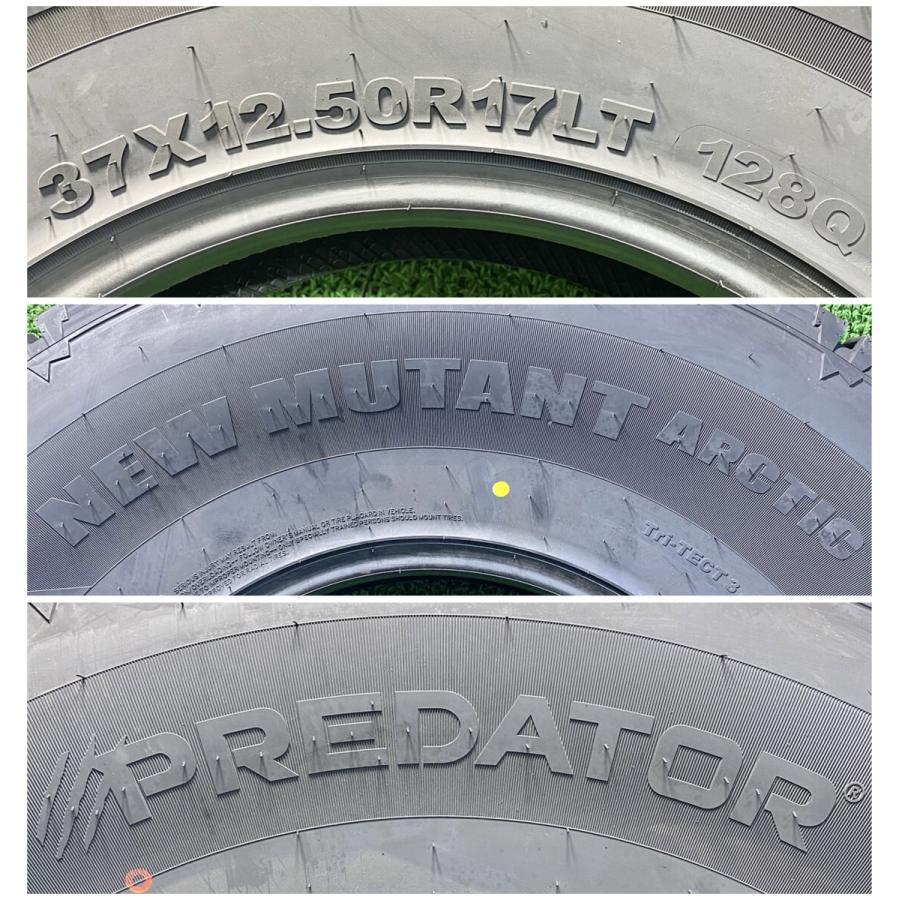 37×12.50R17 PREDATOR 新品 スタッドレスタイヤ 4本セット 2025年製