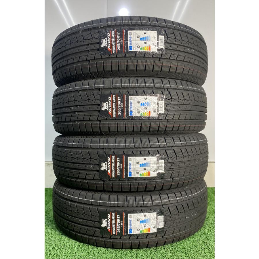 265/70R17 115T ARIVO ARW2 新品 スタッドレスタイヤ 4本セット 2025年