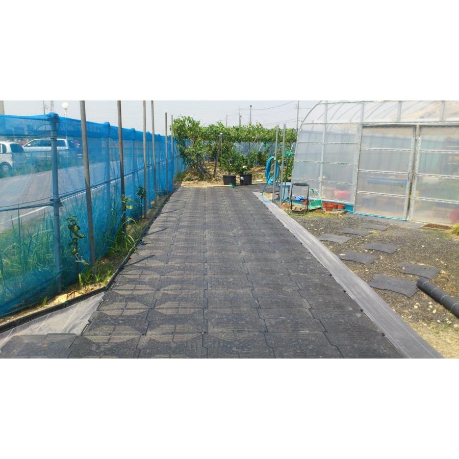 駐車場 マット オートマット100枚＋スロープ20枚＋固定ピン60本セット