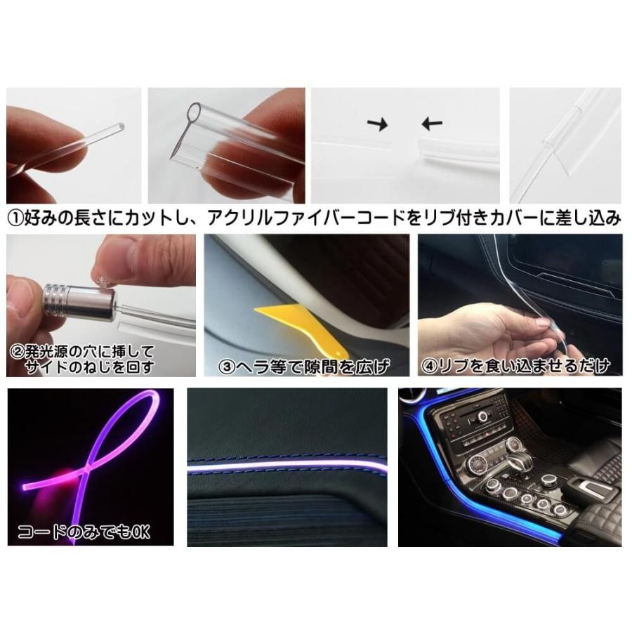 AUTOMAX izumi スマホで操作 RGBアンビエントライト キット アクリル