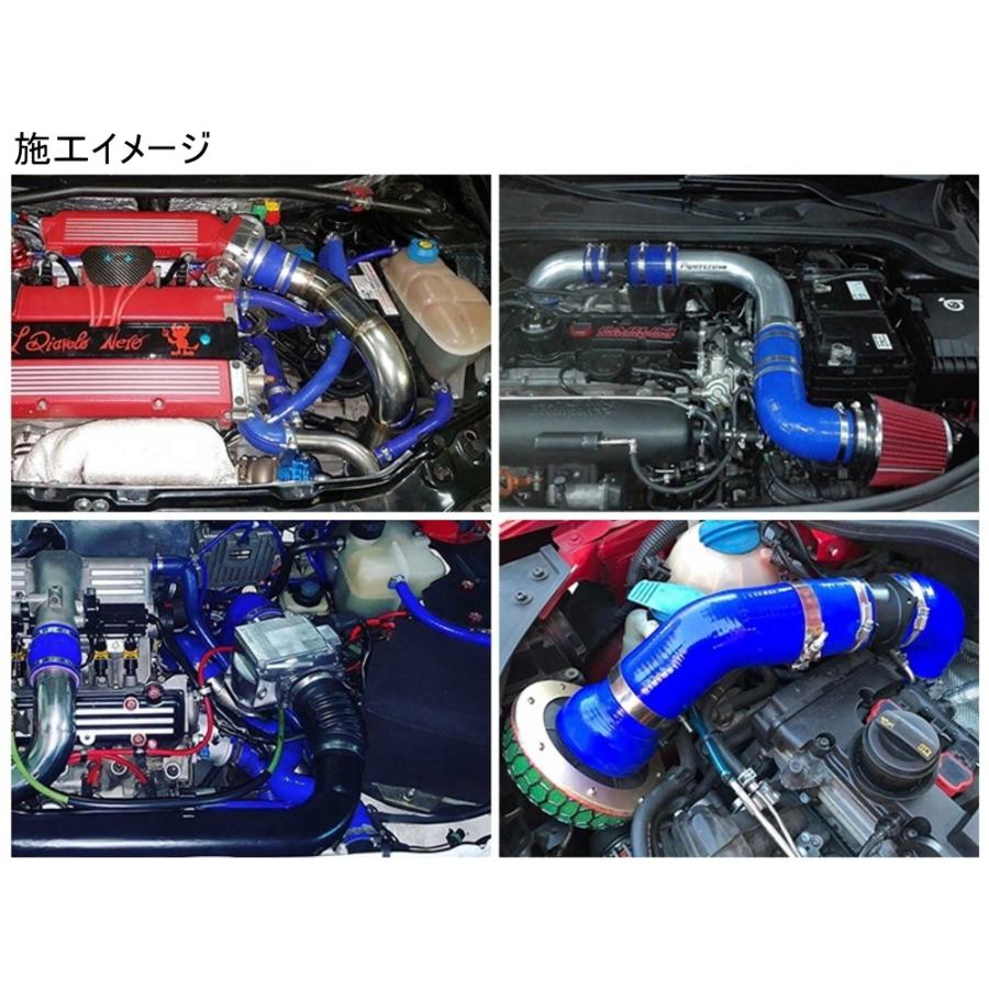 CR-X EF8専用シリコンホースキット B16A型エンジン適合 EF8 3PLY 3層構造 耐熱 耐圧 車種別専用設計 シリコンラジエターホースキット ホンダ｜automaxizumi｜16