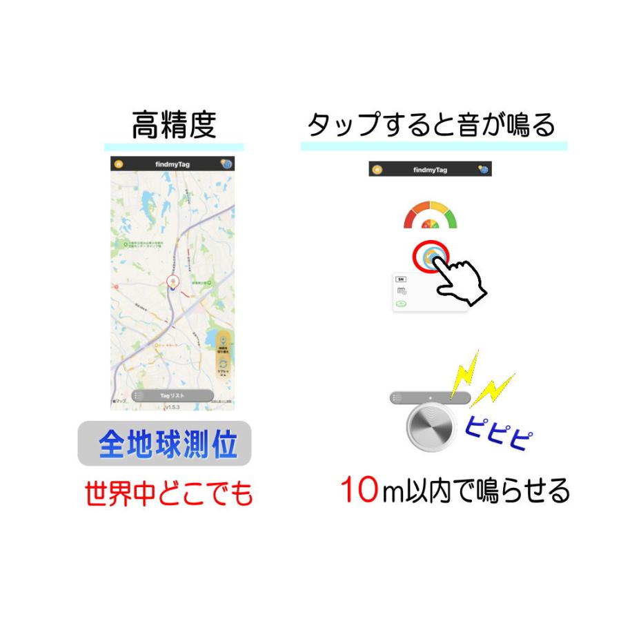 GPSトラッカー 超小型 ios&Android対応 スマートトラッカー GPSトラッカー 超小型 ios&Android対応 スマートトラッカー