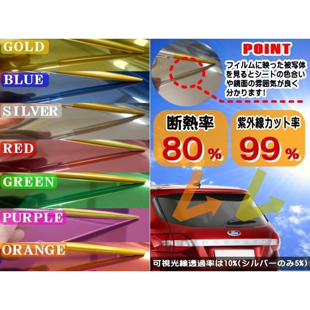AUTOMAX izumi 切売ミラーフィルム (大) 幅100cm 長さ1m〜 業務 窓