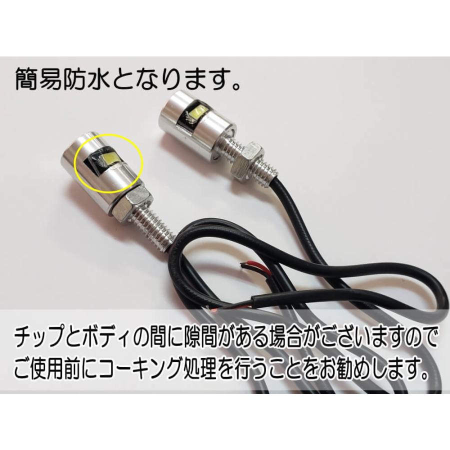 AUTOMAX izumi アルミナンバーボルト(2個） LEDナンバーボルト 汎用