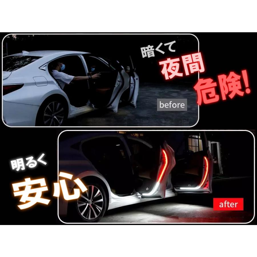 AUTOMAX izumi 流れるシーケンシャル ドアLEDチューブ 2本セット