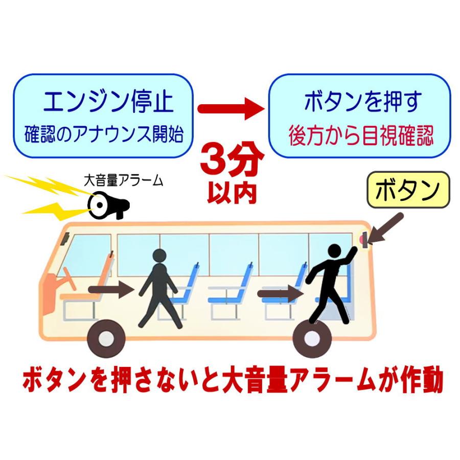 AUTOMAX izumi 車内子供置き去り防止システム 置き去り 防止ブザー 放置防止 アラーム 警報 事故防止 センサー 対策 園児 ...