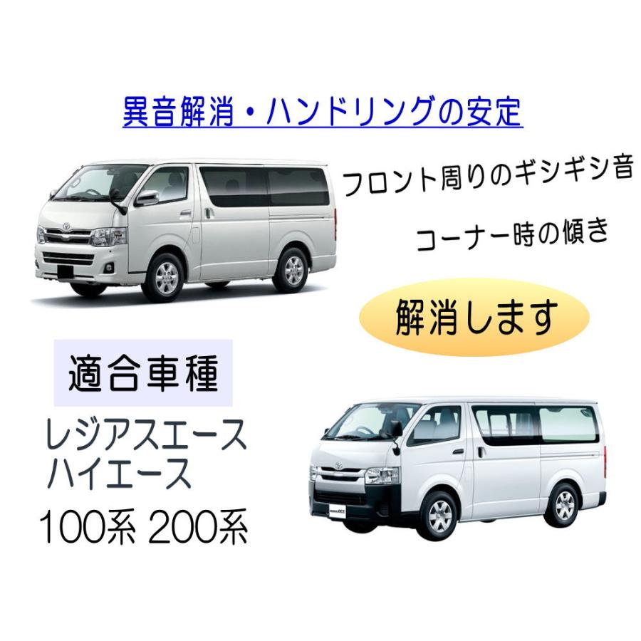 フロントスタビリンク用 ウレタンブッシュ (ハイエース用) 強化 フロントスタビリンク用 ウレタンブッシュ (ハイエース用) 強化