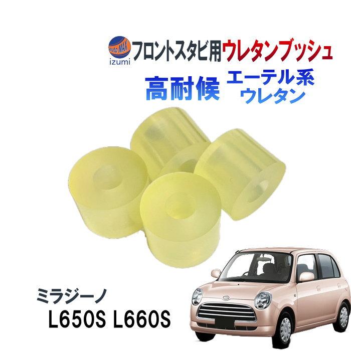 フロントスタビリンク用 ウレタンブッシュ (ミラジーノ用) 強化