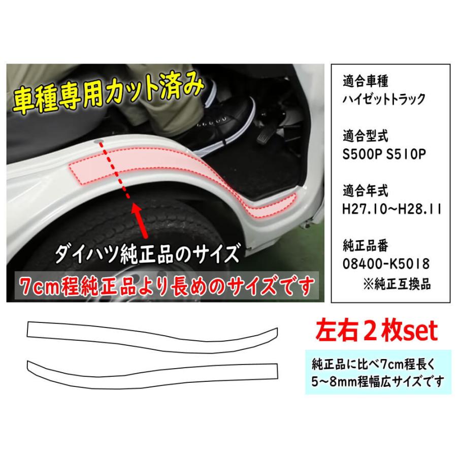ハイゼット ステップガード (ハイゼットトラック 500系) 車種専用